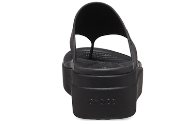 (Women) Crocs Brooklyn Flip 'Black'