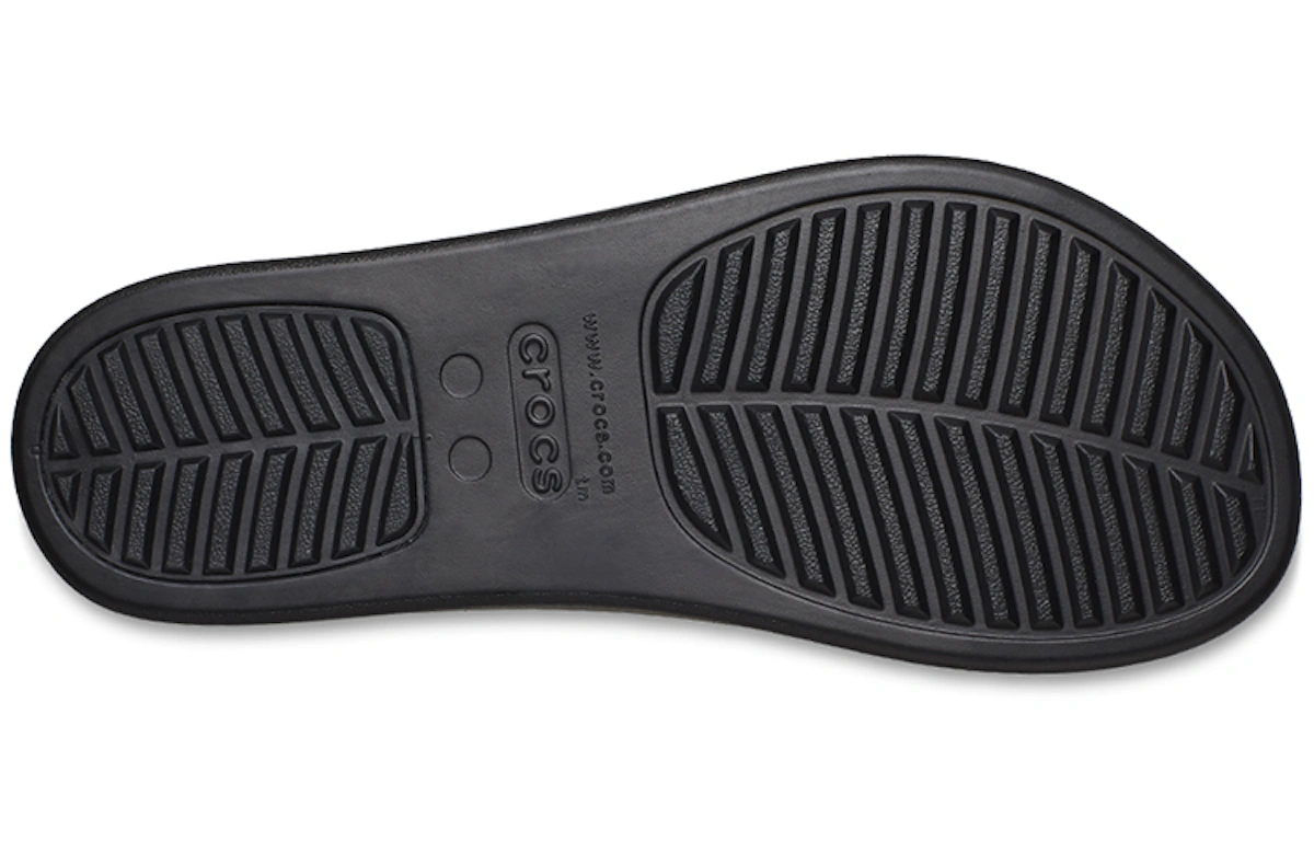 (Women) Crocs Brooklyn Flip 'Black'