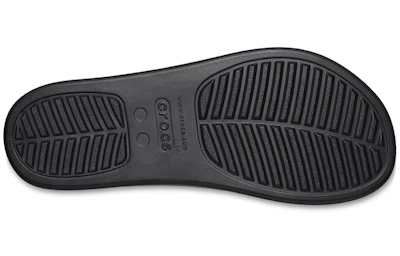 (Women) Crocs Brooklyn Flip 'Black'