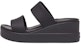 (W) Sandal Crocs Brooklyn Ringan Hitam 206219-060