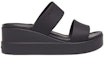 Order (W) Sandal Crocs Brooklyn Ringan Hitam 206219-060