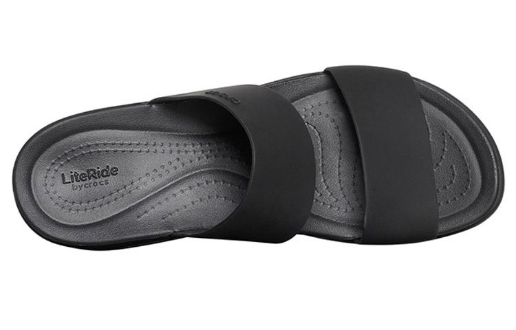 Purchase (W) Sandales Noires Légères Crocs Brooklyn 206219-060