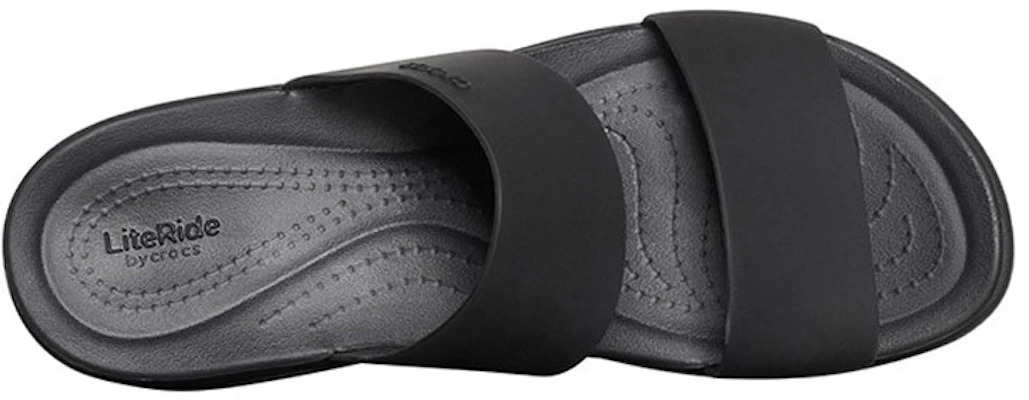 (W) Sandales Noires Légères Crocs Brooklyn 206219-060 Purchase (W) Sandales Noires Légères Crocs Brooklyn 206219-060