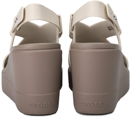 (W) Crocs 布鲁克林轻质水泥灰凉鞋 '灰色' 206222-16T Lookbook (W) Crocs 布鲁克林轻质水泥灰凉鞋 '灰色' 206222-16T