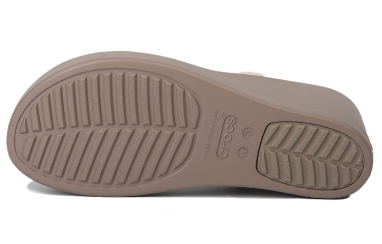 Shop (W) Sandalias Crocs Brooklyn Lightweight Gris Cemento 'Gray' 206222-16T