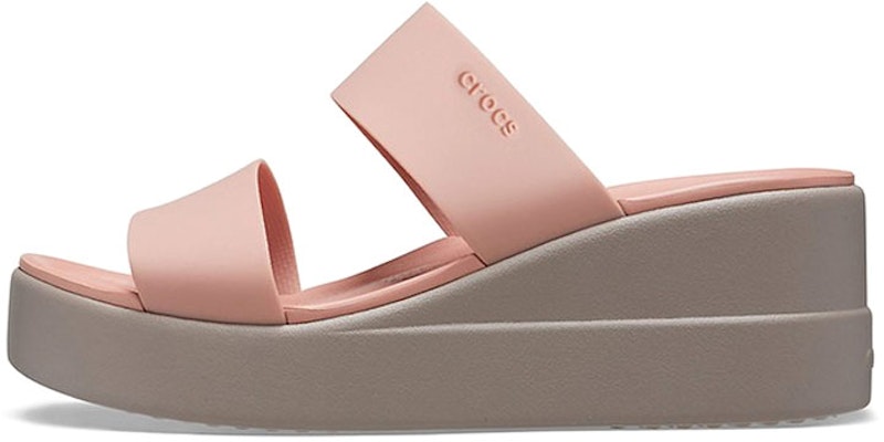 (W) Crocs Brooklyn Lightweight Sandal Pink Pucat 206219-6RL Buy (W) Crocs Brooklyn Lightweight Sandal Pink Pucat 206219-6RL