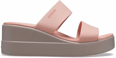 (W) Crocs Brooklyn Lightweight Sandal Pink Pucat 206219-6RL Order (W) Crocs Brooklyn Lightweight Sandal Pink Pucat 206219-6RL