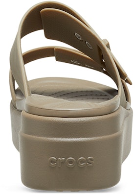 (Women) Crocs Brooklyn Low Wedge Sandal 'Beige' 207431-260 Purchase (Women) Crocs Brooklyn Low Wedge Sandal 'Beige' 207431-260
