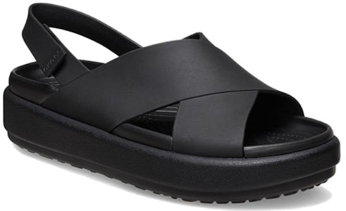 Crocs卡駱馳 簡約休閒 一字帶涼鞋 女款 黑色 Order Crocs卡駱馳 簡約休閒 一字帶涼鞋 女款 黑色