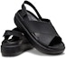 Shop (W) Crocs Brooklyn Luxe Tali Silang 'Hitam' 209407-060