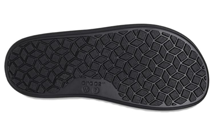 Details for Crocs卡駱馳 簡約休閒 一字帶涼鞋 女款 黑色