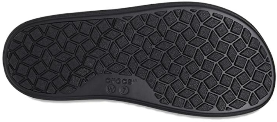 (Women) Crocs Brooklyn Luxe Cross Strap 'Black' 209407-060 Details for (Women) Crocs Brooklyn Luxe Cross Strap 'Black' 209407-060