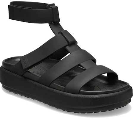 (W) Sandal Crocs Brooklyn Luxe Gladiator 'Hitam' 209557-060 Order (W) Sandal Crocs Brooklyn Luxe Gladiator 'Hitam' 209557-060