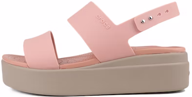 (Women) Crocs Brooklyn Platform Sandal 'Light Pink' 206453-6RT (Women) Crocs Brooklyn Platform Sandal 'Light Pink' 206453-6RT