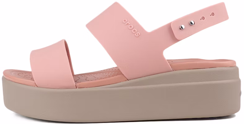 (Women) Crocs Brooklyn Platform Sandal 'Light Pink' 206453-6RT Buy (Women) Crocs Brooklyn Platform Sandal 'Light Pink' 206453-6RT