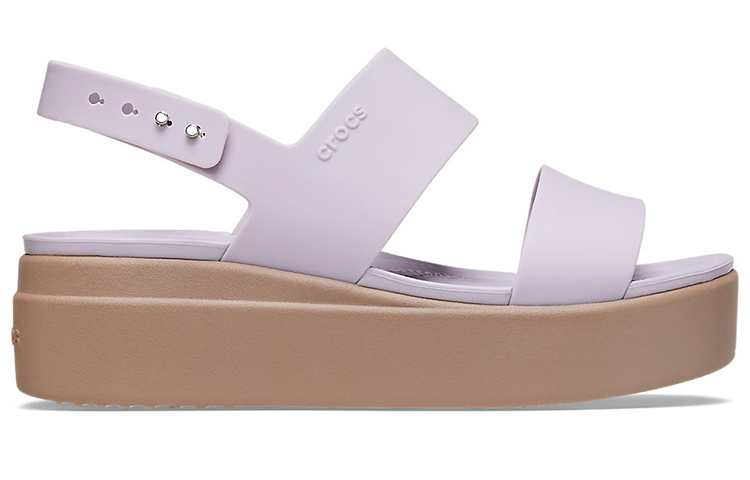 Order (Women) Crocs Brooklyn Platform Sandal 'Misty Purple' 206453-5PV