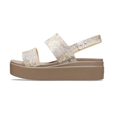 (W) Crocs Brooklyn Platform Sandal 'Multicolor'