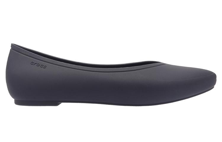 Order Crocs 卡駱馳 布魯克林尖頭平底 休閒單鞋 女款 深藍色