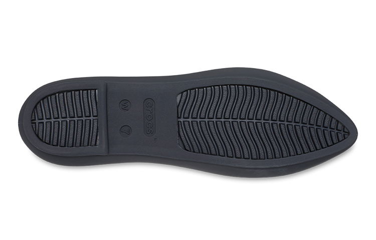 Details for Crocs 卡駱馳 布魯克林尖頭平底 休閒單鞋 女款 深藍色