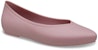 (W) Crocs Brooklyn Kasut Rata Pointed 'Merah Jambu' 210169-5PG