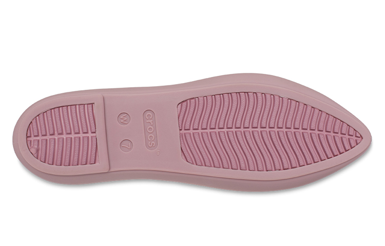 Details for Crocs卡駱馳 布魯克林尖頭平底 休閒單鞋 女款 黑醋色