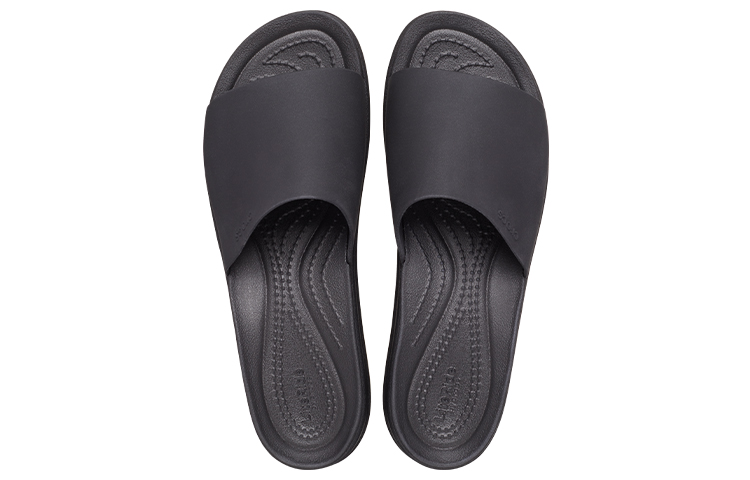 Purchase (W) Crocs 布鲁克林凉拖鞋 '黑色' 208728-001