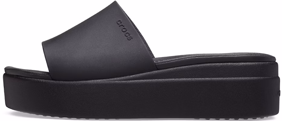 (Women) Crocs Brooklyn Slide 'Black' 208728-001 Buy (Women) Crocs Brooklyn Slide 'Black' 208728-001