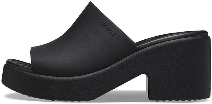 (Women) Crocs Brooklyn Slide Heels 'Black' 209408-060 Buy (Women) Crocs Brooklyn Slide Heels 'Black' 209408-060