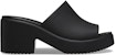 (W) Crocs Brooklyn Slide Heels 'Hitam' 209408-060