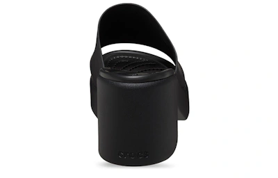 (Women) Crocs Brooklyn Slide Heels 'Black'