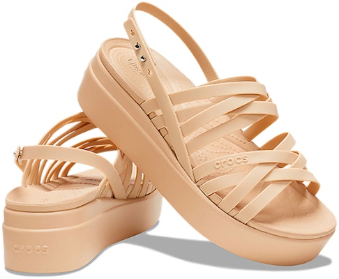(Women) Crocs Brooklyn Strappy 'Brown Comfort Fashion' 206751-212 Shop (Women) Crocs Brooklyn Strappy 'Brown Comfort Fashion' 206751-212