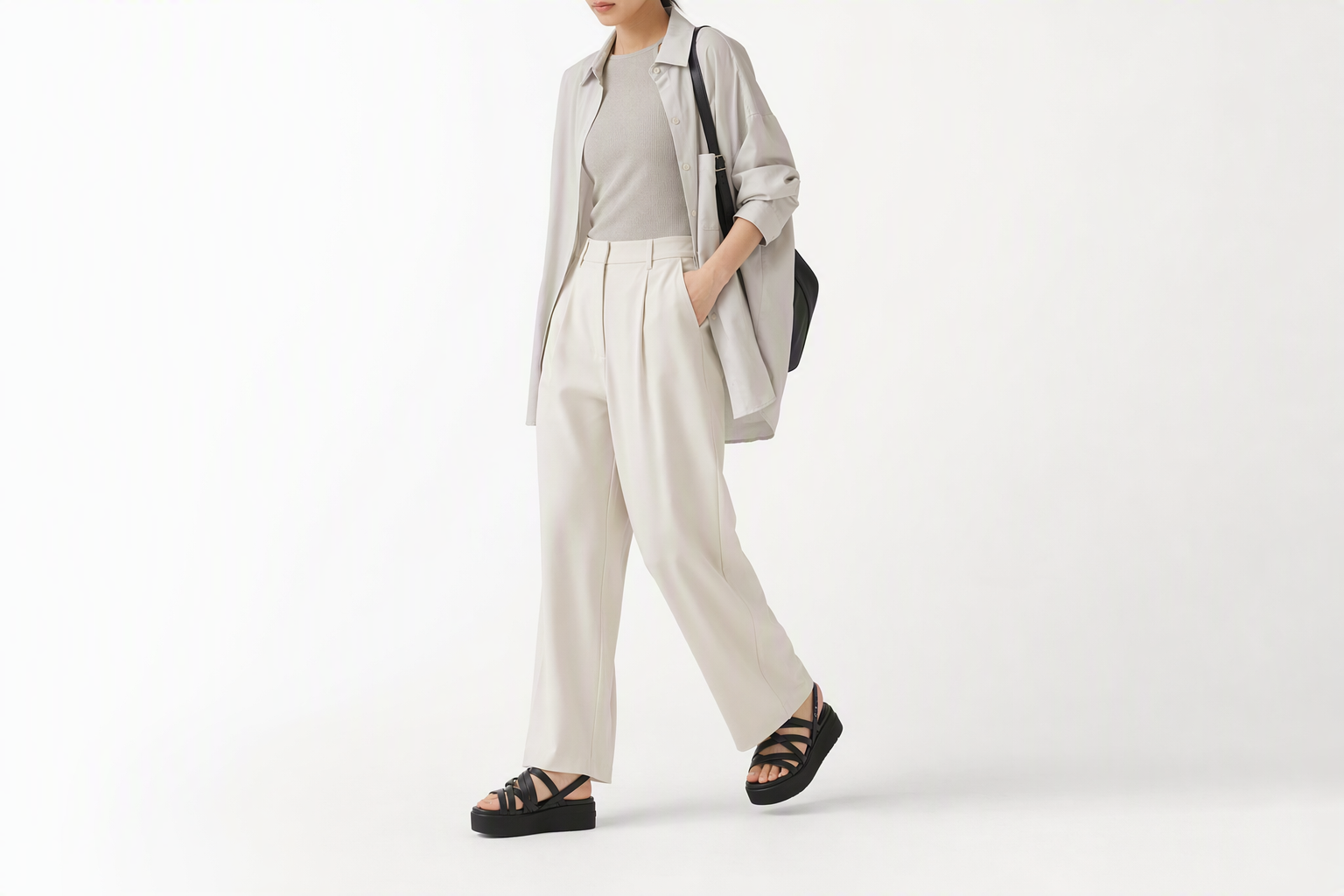 Order Crocs卡駱馳 Brooklyn 舒適 休閒 涼鞋 女款 黑色