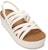 (W) Sandal Putih Crocs Brooklyn Strappy 206751-159