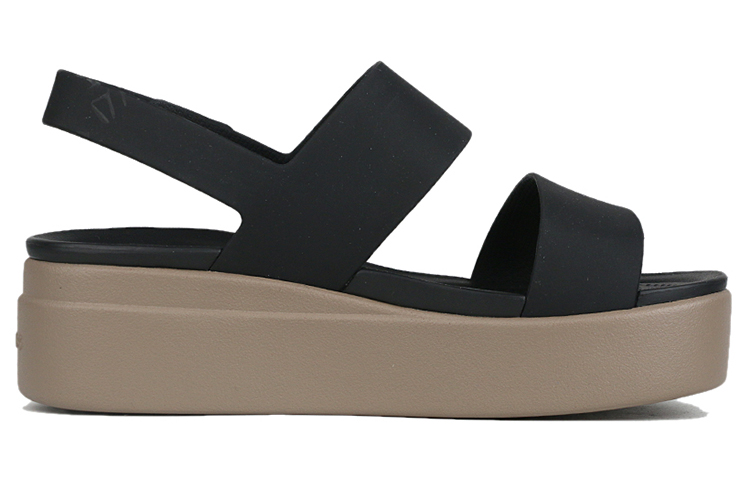 Order Crocs 布魯克林厚底運動涼鞋 女款 黑