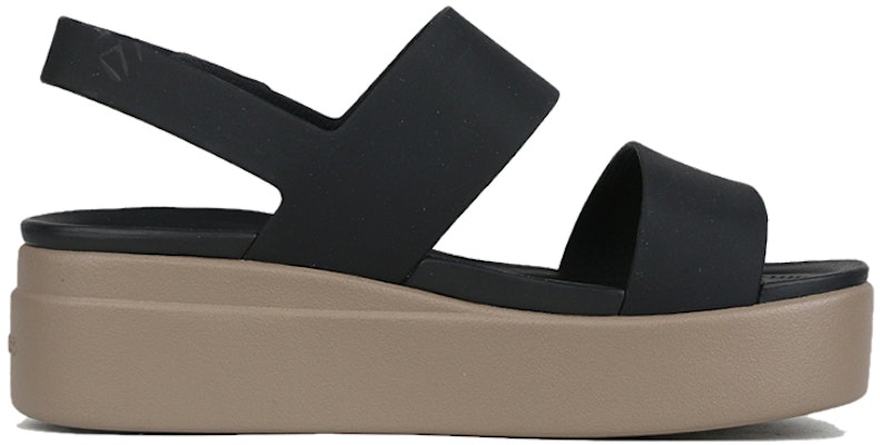 (W) Sandal Crocs Brooklyn Tapak Tebal Hitam 'Black' 206453-07H Order (W) Sandal Crocs Brooklyn Tapak Tebal Hitam 'Black' 206453-07H