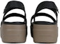 Lookbook (W) Sandal Crocs Brooklyn Tapak Tebal Hitam 'Black' 206453-07H