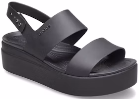 (W) Selipar Kasut Kasual Hitam Tapak Tebal Crocs Brooklyn 206453-060 Lookbook (W) Selipar Kasut Kasual Hitam Tapak Tebal Crocs Brooklyn 206453-060