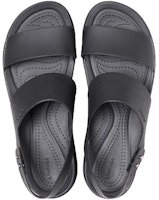 (W) Selipar Kasut Kasual Hitam Tapak Tebal Crocs Brooklyn 206453-060 Shop (W) Selipar Kasut Kasual Hitam Tapak Tebal Crocs Brooklyn 206453-060