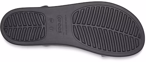 (W) Selipar Kasut Kasual Hitam Tapak Tebal Crocs Brooklyn 206453-060 Details for (W) Selipar Kasut Kasual Hitam Tapak Tebal Crocs Brooklyn 206453-060