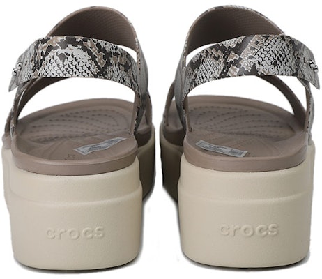 (Women) Crocs Brooklyn Thick Sole Casual Sandals Gray 206453-93T Lookbook (Women) Crocs Brooklyn Thick Sole Casual Sandals Gray 206453-93T