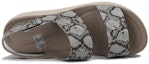 Shop (W) Crocs Brooklyn Sandal Kasual Tapak Tebal Kelabu 206453-93T