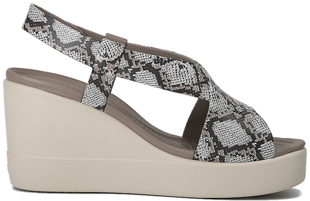 (Women) Crocs Brooklyn Thick Sole Gray Sandals 'Gray' 206222-93T Order (Women) Crocs Brooklyn Thick Sole Gray Sandals 'Gray' 206222-93T