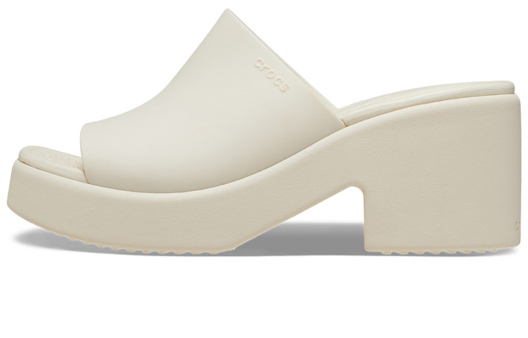 (Women) Crocs Brooklyn Thick Sole Sandal 'Cement Grey' 209408-160