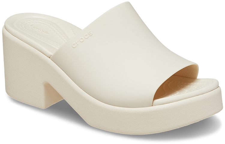 Shop (W) Crocs Brooklyn Dikke Zool Sandalen ''Cement Grijs'' 209408-160