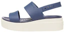 Buy (W) Crocs 布鲁克林蓝灰厚底凉鞋 206453-46K