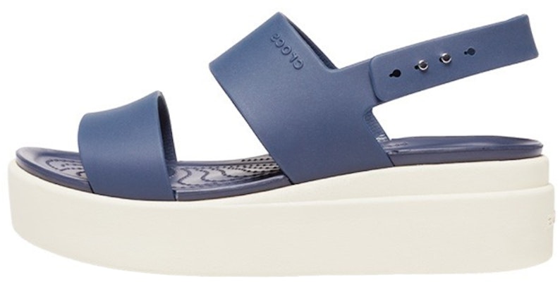 (Women) Crocs Brooklyn Thick Sole Sandals Blue Gray 'Blue Grey' 206453-46K Buy (Women) Crocs Brooklyn Thick Sole Sandals Blue Gray 'Blue Grey' 206453-46K