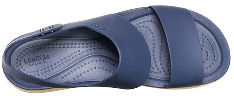 (Women) Crocs Brooklyn Thick Sole Sandals Blue Gray 'Blue Grey' 206453-46K Lookbook (Women) Crocs Brooklyn Thick Sole Sandals Blue Gray 'Blue Grey' 206453-46K
