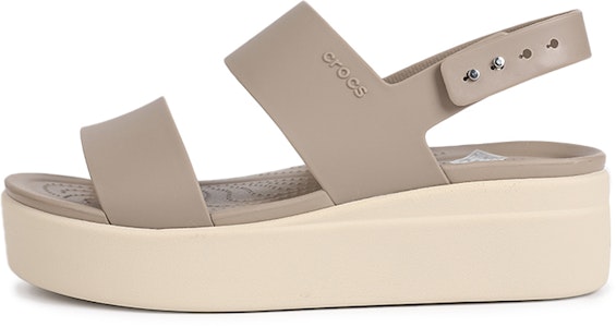 (W) Sandal Tebal Crocs Brooklyn Kelabu 206453-15W Buy (W) Sandal Tebal Crocs Brooklyn Kelabu 206453-15W