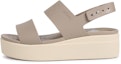 Buy (W) Sandal Tebal Crocs Brooklyn Kelabu 206453-15W
