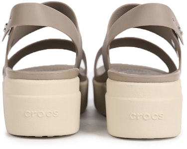 (W) Sandal Tebal Crocs Brooklyn Kelabu 206453-15W Lookbook (W) Sandal Tebal Crocs Brooklyn Kelabu 206453-15W